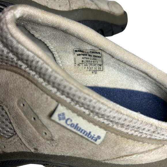 Columbia ATSA Tan Suede Slip on Loafers Womens 6.5 - Picture 14 of 14